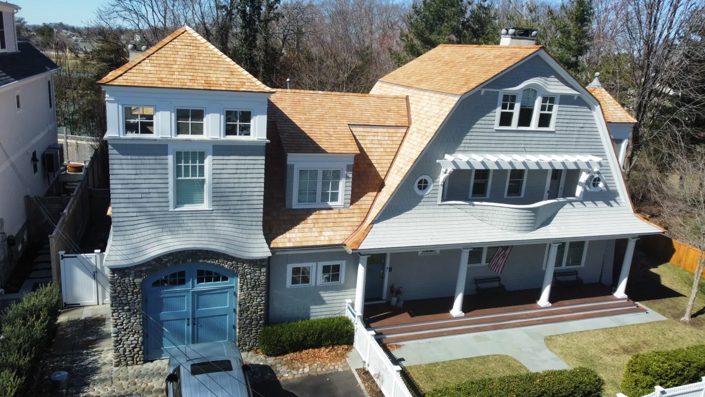 project gallery cedar roof with curved porch fairfield county ct sound renovation project gallery cedar roof with curved porch fairfield county ct sound renovation