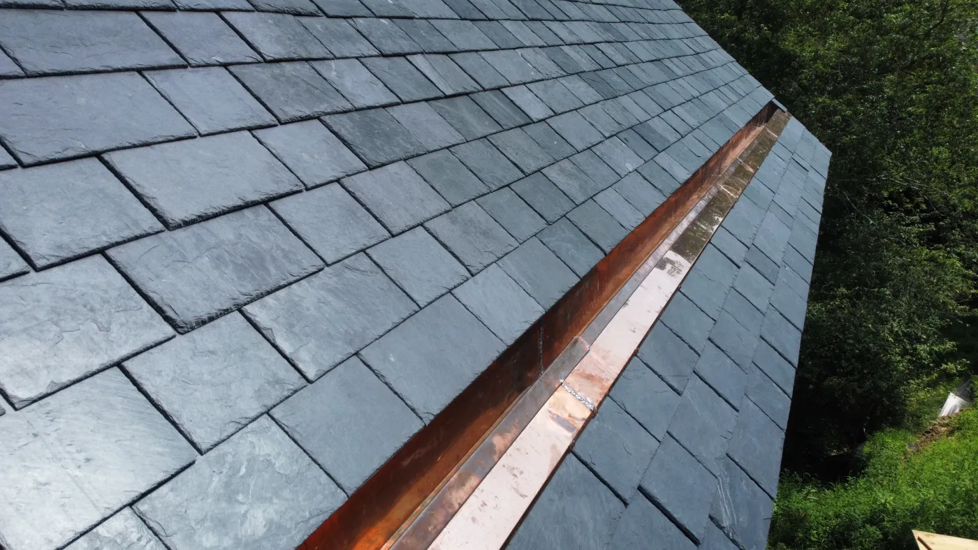 project gallery slate roof with copper yankee gutter fairfield county ct sound renovation project gallery slate roof with copper yankee gutter fairfield county ct sound renovation