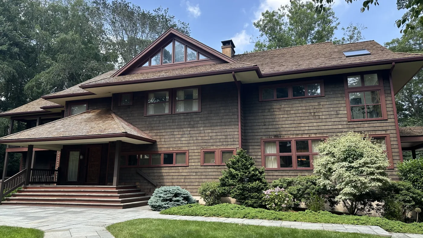 project gallery cedar siding large home fairfield county ct sound renovation