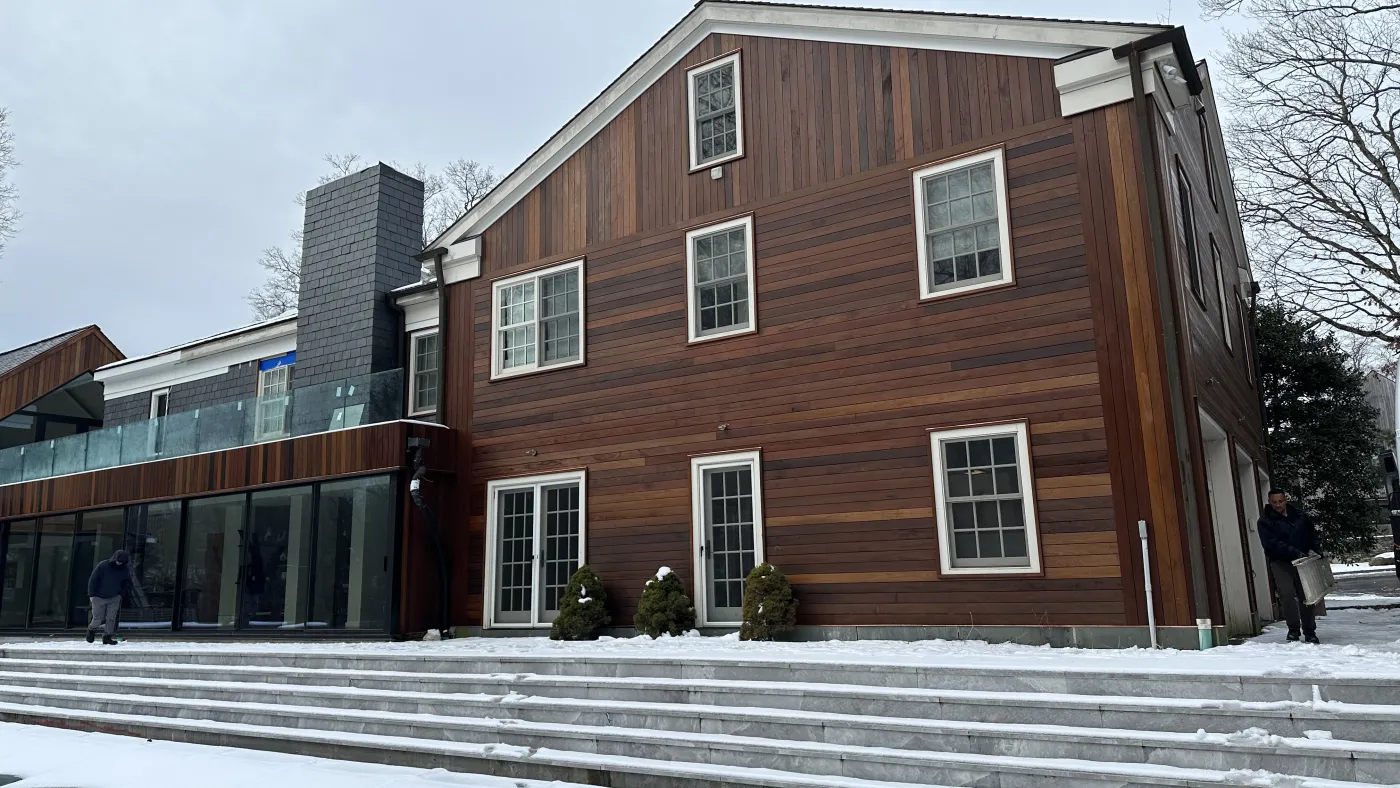 project gallery huge cedar siding job fairfield county ct sound renovation