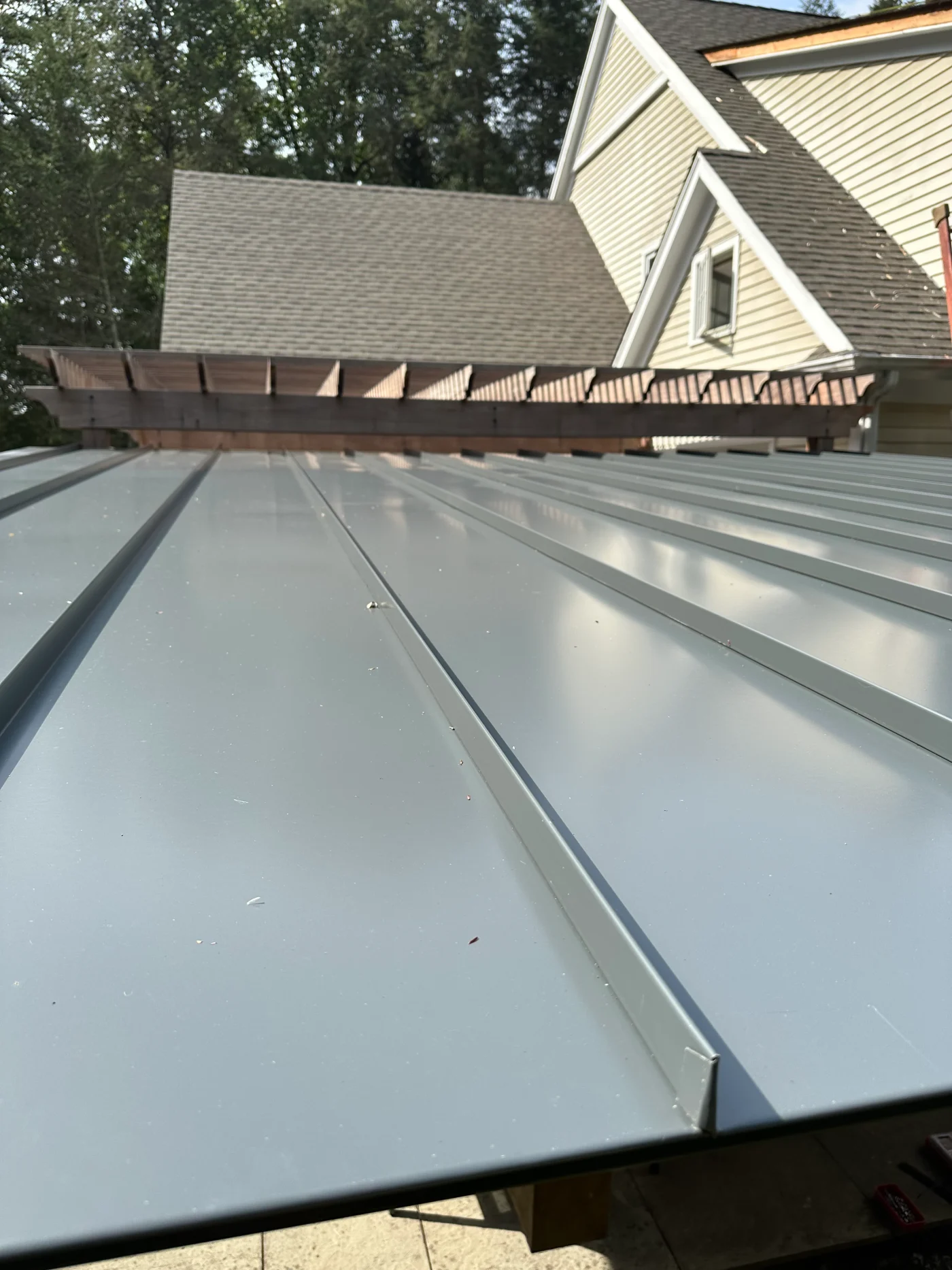 Metal Fabrication Roof New Canaan Sound Renovation
